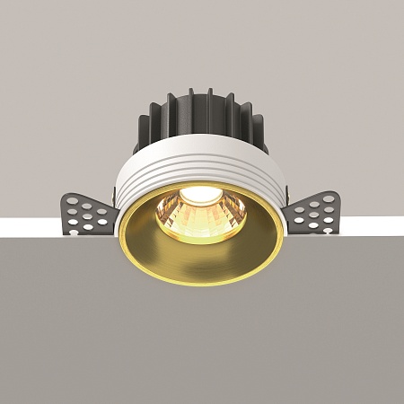 Встраиваемый светильник Technical Round DL058-12W3K-TRS-BS - фото