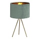 Прикроватная лампа ST-Luce Золотистый/Зеленый E27 1*40W SL6242.704.01 - фото