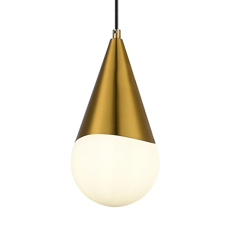 Светильник подвесной Золотистый/Белый E27 1*40W SLE1197-203-01 - фото