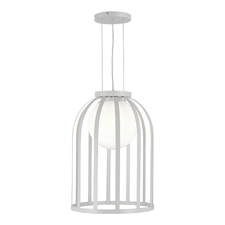 Светильник подвесной ST-Luce Белый/Белый E27 1*60W SL6129.503.01 - фото