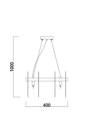 Подвесной светильник Freya Deserto FR5141PL-08BS1 - фото