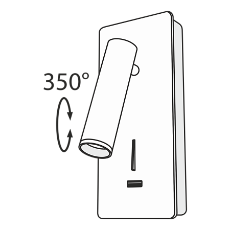 Настенный светильник (бра) Technical Mirax C041WL-L3B3K - фото