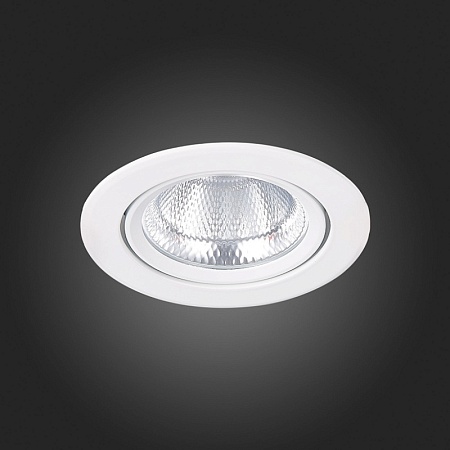 Св-к встр. Белый LED 1*10W 3000K 750Lm Ra80 36° IP20 D109xH65 220-240V ST211.538.10.36 - фото