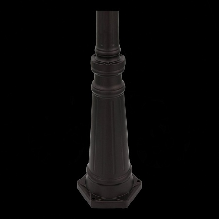 Светильник уличный наземный ST-Luce Темный кофе/Прозрачный, Темный кофе E27 2*100W SL080.425.02 - фото