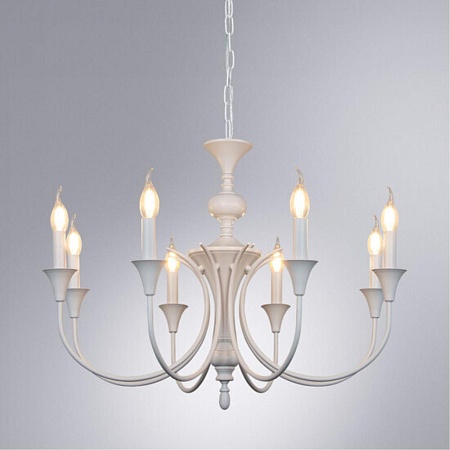 Подвесная люстра ARTE LAMP A4094LM-8WH - фото