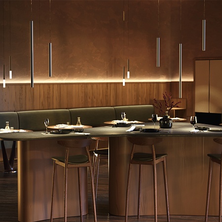 Подвесной светильник Maytoni Pro Shade MOD157PL-L6BK - фото