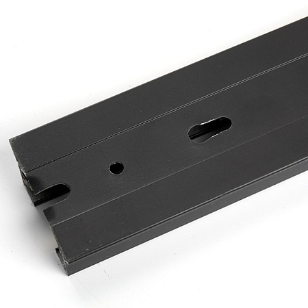 Шинопровод для трековых однофазных светильников, белый, 3м,  в наборе токоввод, заглушка, крепление, CAB1005 - фото