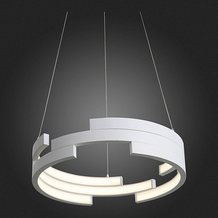 Люстра подвесная ST-Luce Белый/Белый LED 1*45W 4000K SL963.503.01 - фото