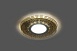 Светильник встраиваемый с LED подсветкой Feron CD981 потолочный MR16 G5.3 прозрачный, золото - фото