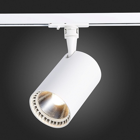 Св-к трек. Белый LED 1*30W 3000K 2 700Lm Ra≥90 36° IP20 L139xW89xH194 100-240V ST351.536.30.36 - фото