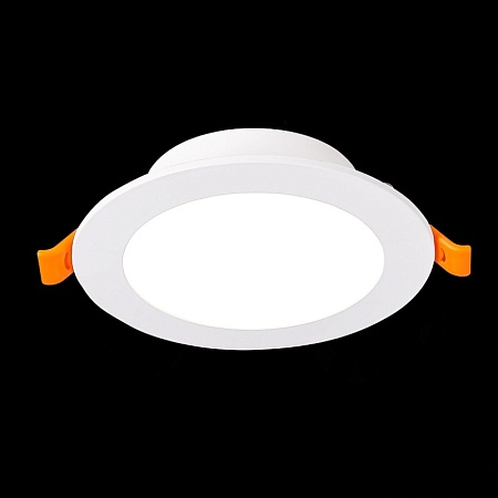 Св-к встр. Белый LED 1*12W 4000K 900Lm Ra80 110° IP20 D120xH30 220-240V ST210.548.12 - фото