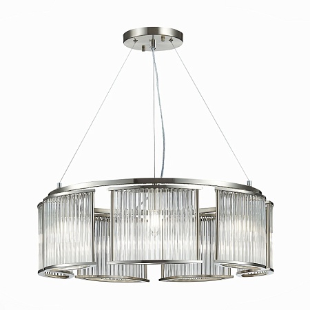 Люстра подвесная ST-Luce Хром/Прозрачный E14 7*40W SL1627.103.07 - фото