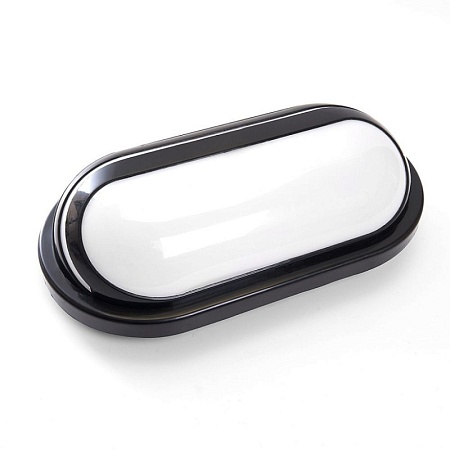 Светильник светодиодный пылевлагозащищённый Feron AL3011 в пластиковом корпусе 15W 4000K IP65 черный - фото