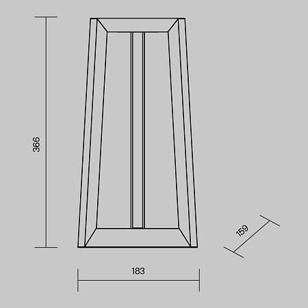 Ландшафтный светильник Outdoor O466FL-L12B3K - фото