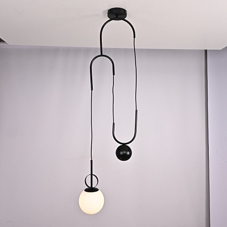 Подвесной Светильник Newton Black Imperiumloft 187975-23 - фото