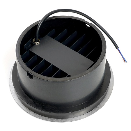 Светодиодный светильник тротуарный (грунтовый) Feron SP2804, 20W, AC/DC12V, низковольтный, 4000K, металлик, IP67 - фото