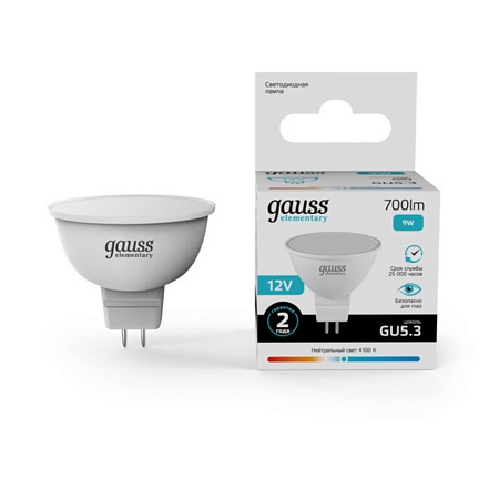 Светодиодная лампа GAUSS 11529_GAUSS - фото