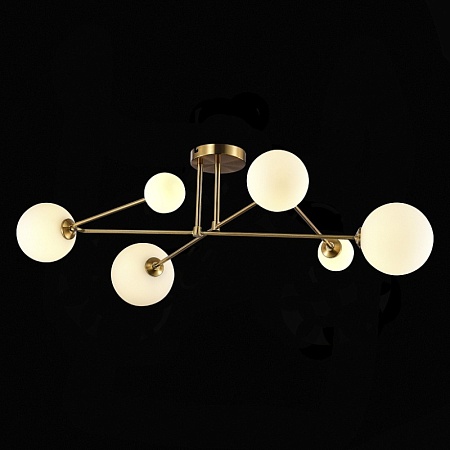 Светильник потолочный Латунь/Белый G9 LED 6*5W SLE2211-302-06 - фото