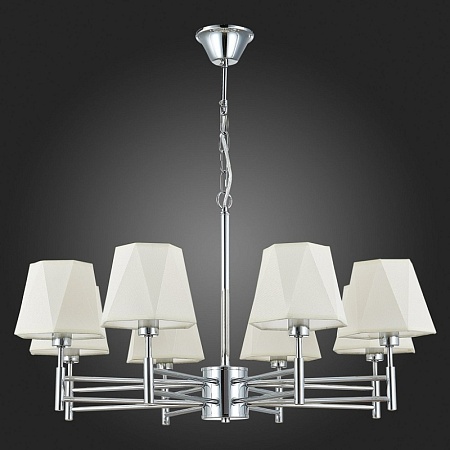 Светильник подвесной Хром/Белый E14 8*40W SLE105403-08 - фото