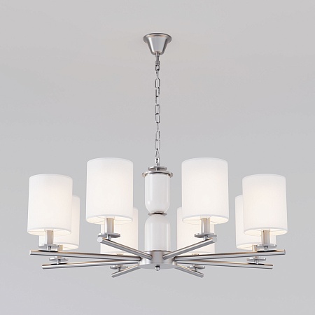 Потолочный светильник Eurosvet 60146/8 никель - фото