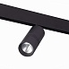 Магнитный трековый светильник Черный LED 1*18W 3000K 1 530Lm Ra>90 36° IP20 L-xW60xH148 ST365.436.18 - фото