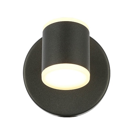 Светильник настенный ST-Luce Черный/Белый LED 1*6W 3000K SL1597.401.01 - фото