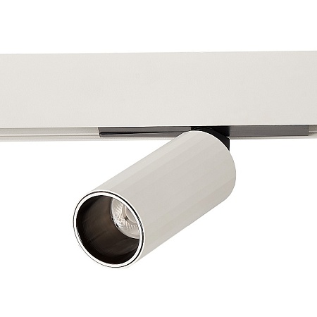 Магнитный трековый светильник Белый LED 1*12W 3000K 600Lm Ra>90 IP20 D50xH173 48VV ST807.536.12 - фото