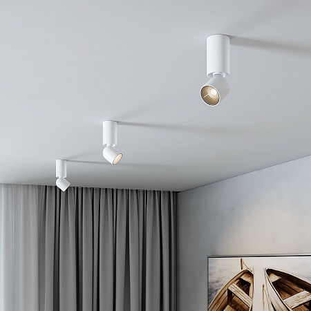 Светильник накладной поворотный светодиодный Spot 8W 4000K белый 25106/LED Elektrostandard - фото