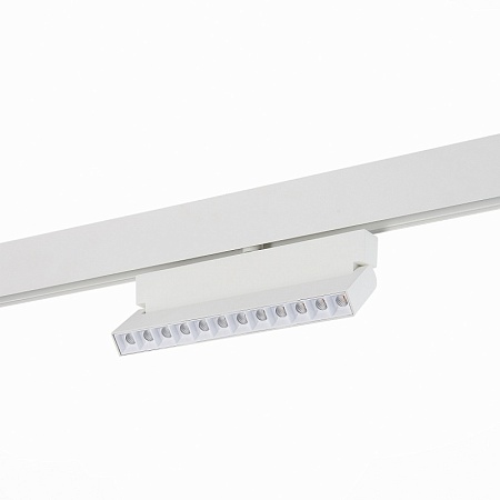 Магнитный трековый светильник белый LED 1*12W 4000K 1 009Lm Ra>80 36° IP20 L219xW22xH13 ST362.546.12 - фото