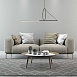 Подвесной Светильник Suspension Cercle Et Trait – Graphite Satine L120 Imperiumloft 144225-22 - фото