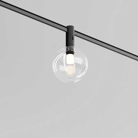 Трековая система Technical гибкая на стену чёрная 300x300x300 TS-Z-300-TR205-1-3W3K-B