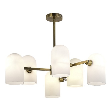 Светильник потолочный Бронза/Молочно-белый E14 6*40W SLE1047-302-06 - фото