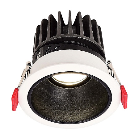 Светодиодный модуль Черный LED 1*12W 3000K 960Lm Ra>90 36° IP20 D69xH85 220-240V ST851.438.12 - фото