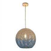 Светильник подвесной ST-Luce Древесный/Бежевый,Синий E27 1*40W SL1514.623.01