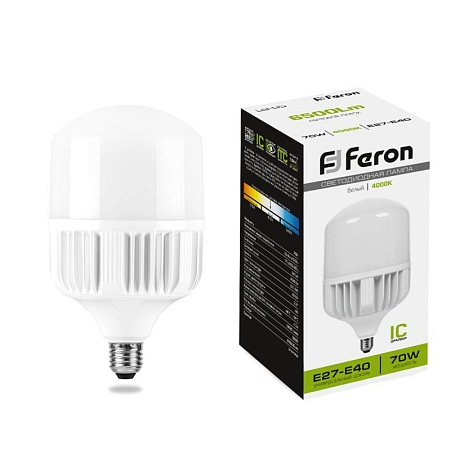 Лампа светодиодная Feron LB-65 E27-E40 70W 175-265V 4000K - фото