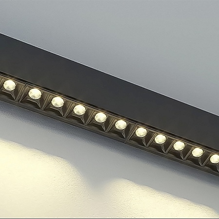 Соединитель прямой для низковольтного встраиваемого шинопровода, белый, LD2003 - фото