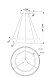 Подвесной светильник Maytoni Rim MOD058PL-L74W4K - фото