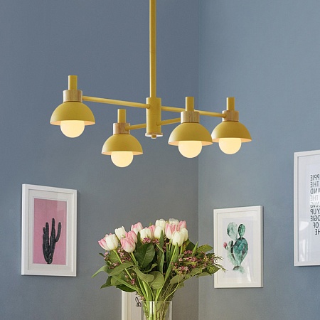 Люстра На Штанге Fanta A 8 Lights Green Imperiumloft 193150-26 - фото