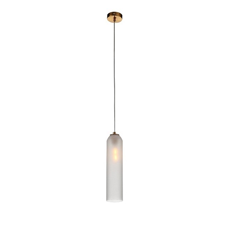 Светильник подвесной ST-Luce Латунь/Белый E27 1*60W SL1145.353.01 - фото