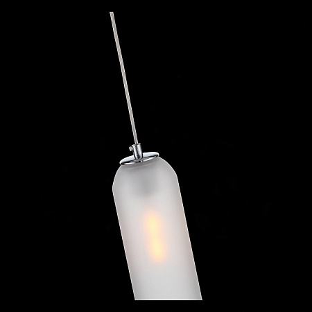 Светильник подвесной ST-Luce Хром/Белый E27 1*60W SL1145.153.01 - фото