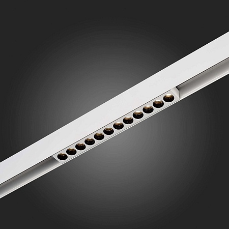 Магнитный трековый светильник Белый LED 1*12W 3000K 450Lm Ra>90 36° IP20 L220xW22xH44 4 ST806.536.12 - фото