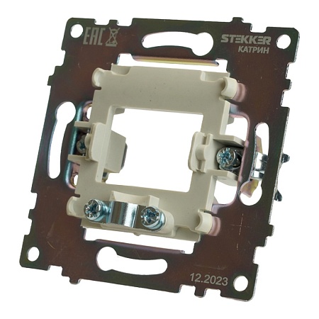 Кабельный вывод (механизм), STEKKER, серия Катрин, белый, GLS00-7116-01 - фото