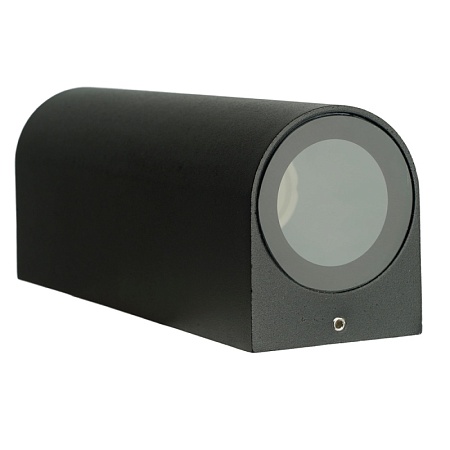 Светильник садово-парковый Feron DH024, на стену, 2*GU10 MR11 230V, черный - фото