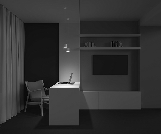 Подвесной светильник Technical Polar P088PL-GX53-W - фото