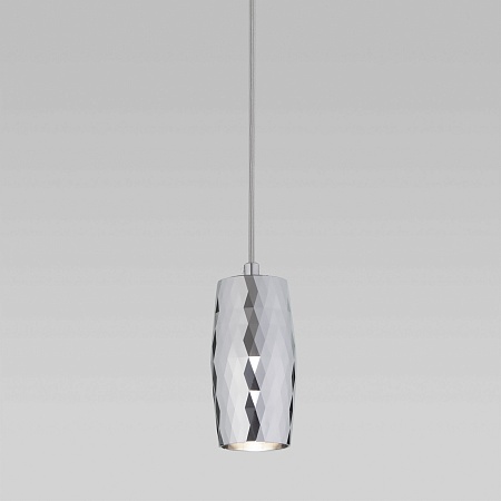 Подвесной светильник Eurosvet 50246/1 LED/ хром - фото