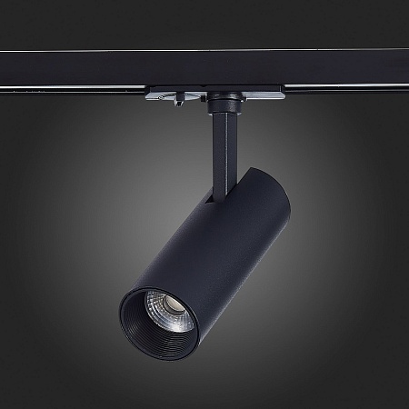 Св-к трек. Черный LED 1*10W 3000K 900Lm Ra≥90 36° IP20 L137xW49xH171 100-240V ST350.436.10.36 - фото