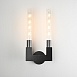 Бра Canelle Wall Lamp Double Sconces Black Imperiumloft 147874-22 - фото