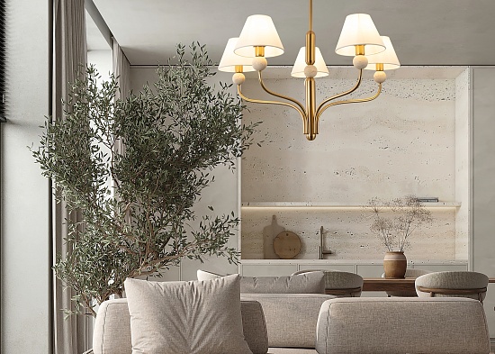 Подвесной светильник Freya FR2058PL-05BS - фото