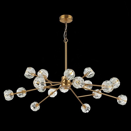 Светильник подвесной ST-Luce Латунь/Прозрачный G9 LED 18*5W SL1166.303.18 - фото