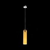 Светильник подвесной ST-Luce Хром/Янтарный E27 1*60W SL1145.193.01